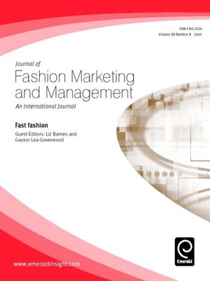 cover image of Journal of Fashion Marketing and Management: An International Journal, Volume 10, Issue 3